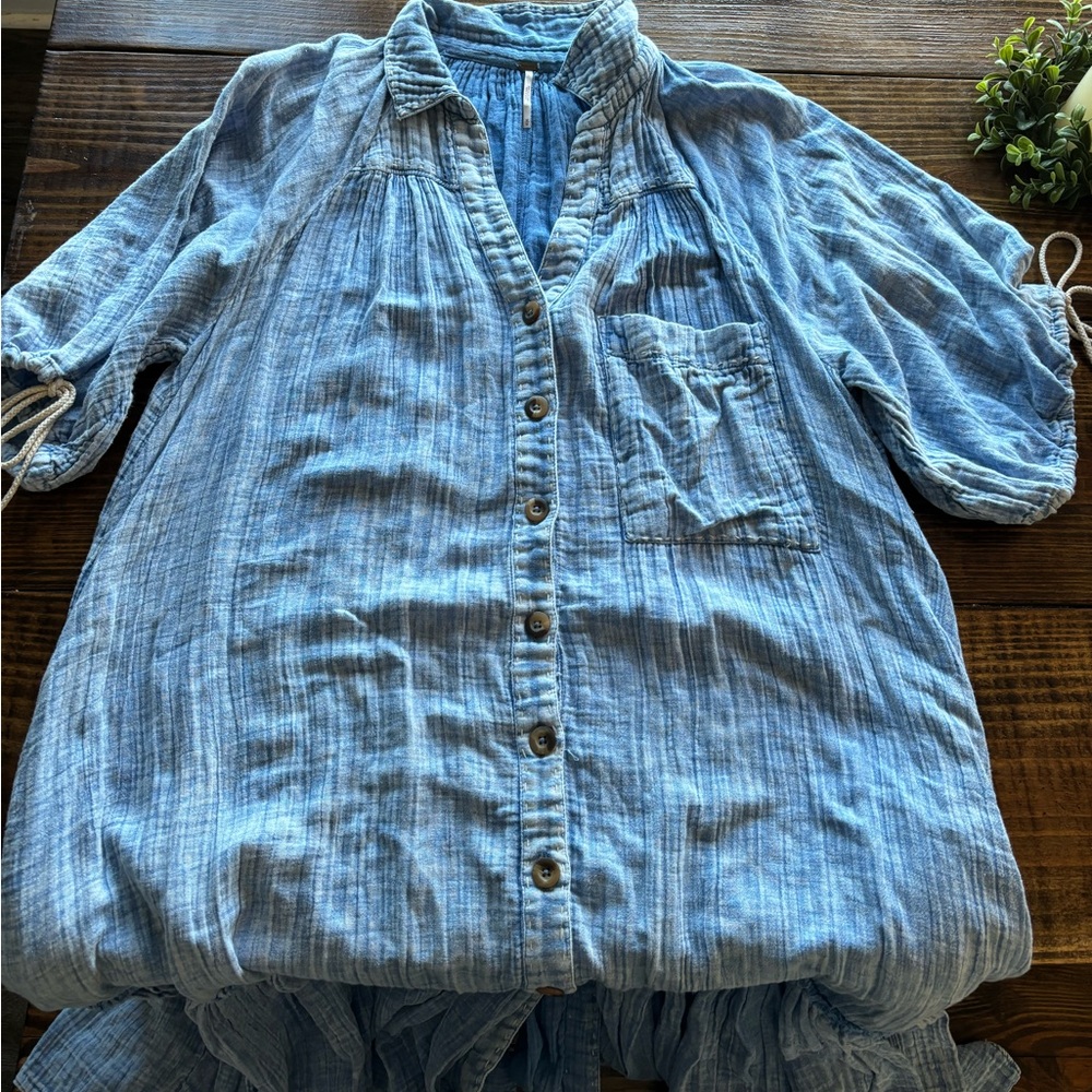 Free People Maya Shirt Dress
